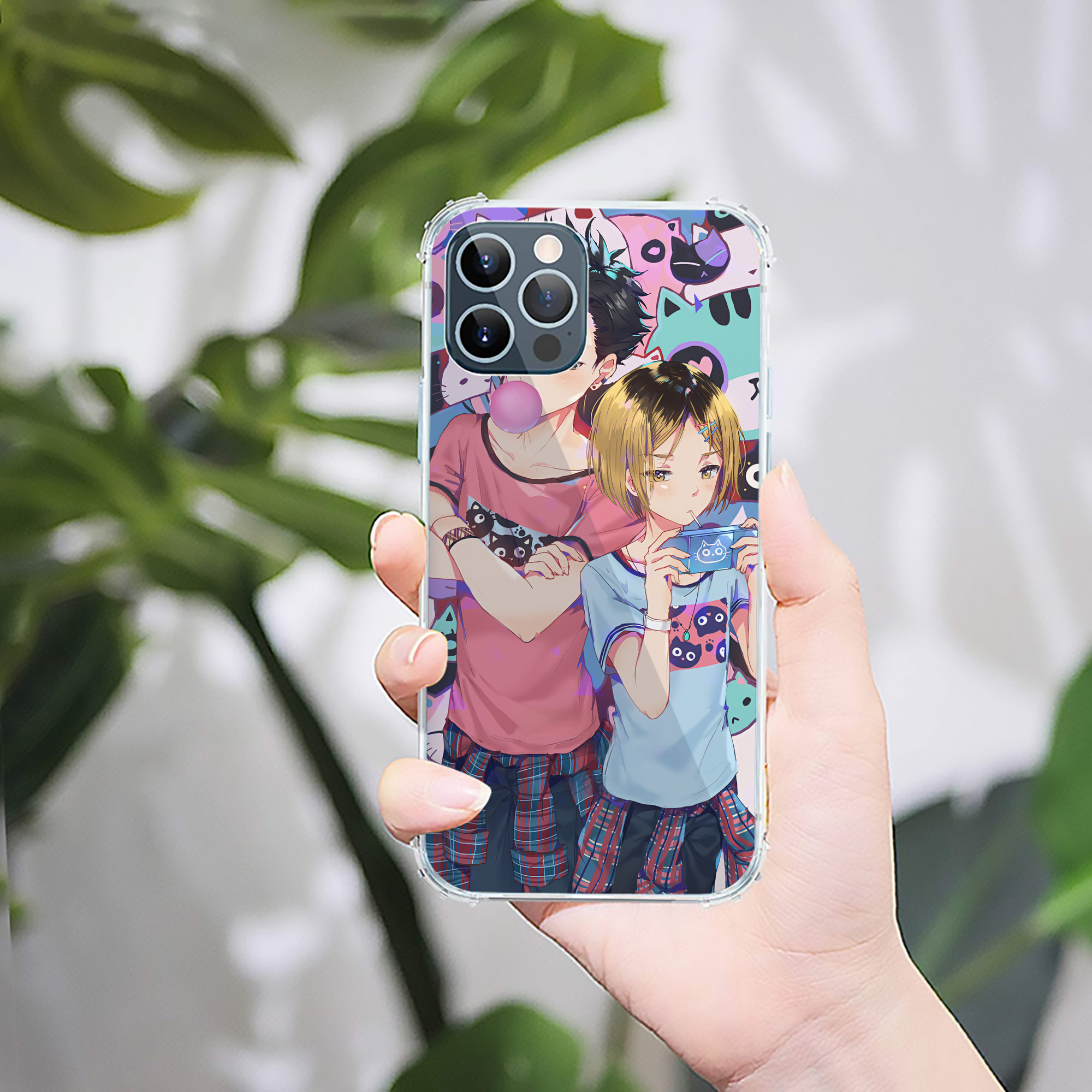 （画像用） ハイキュー!! Haikyu!! 【iPhone 12シリーズ対応】透明スマホケース（クリアソフトケース）